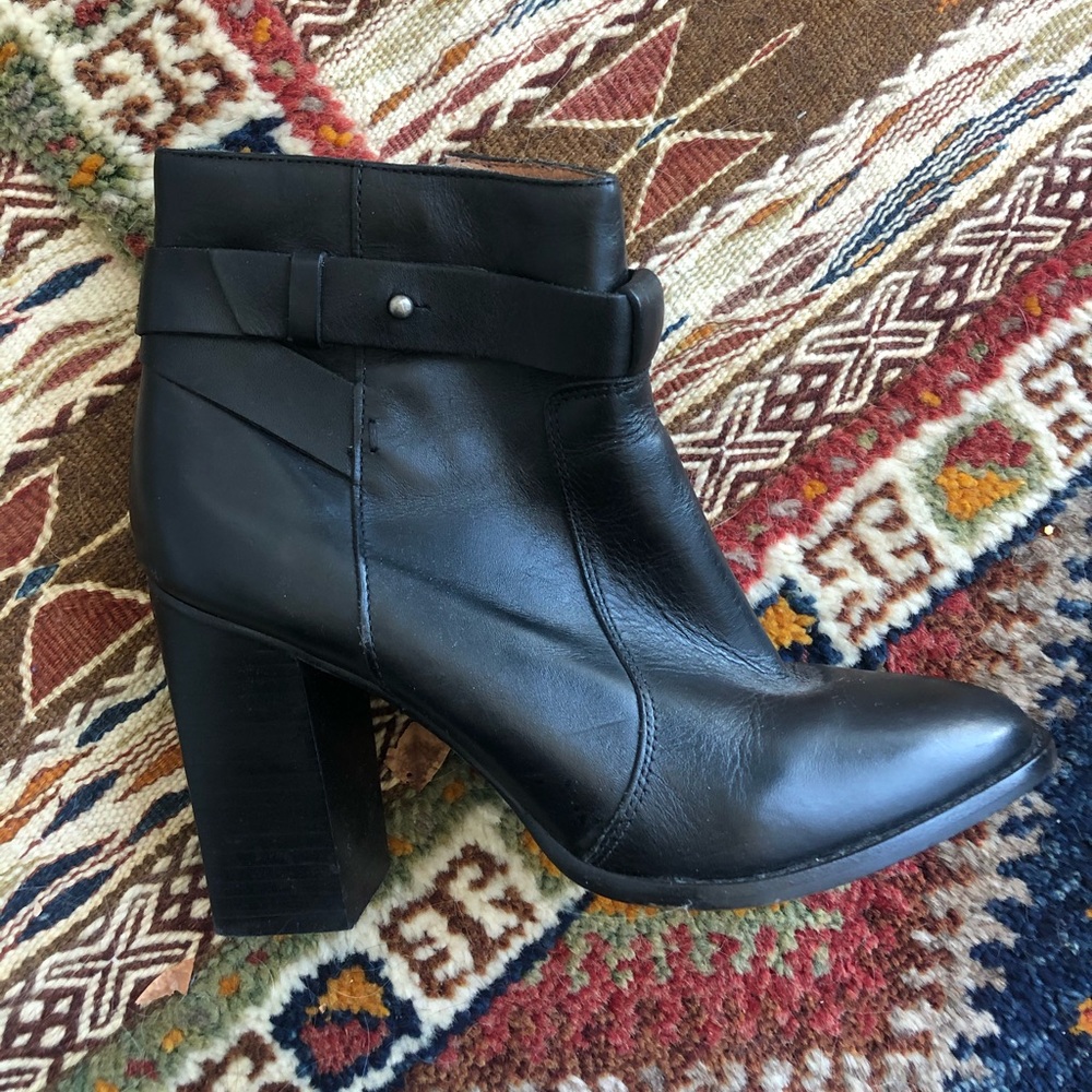 Madewell leather ankle boots